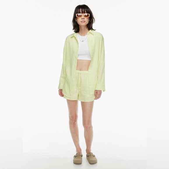 NWOTS Aritzia Wilfred Sail Shirt - Picture 1 of 11